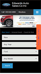 Mobile Screenshot of edwardsautosales.net